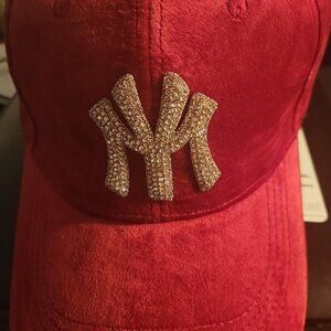 Velvet Snap Back with Bling